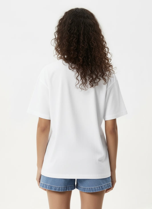 Box-Cut Tee - white