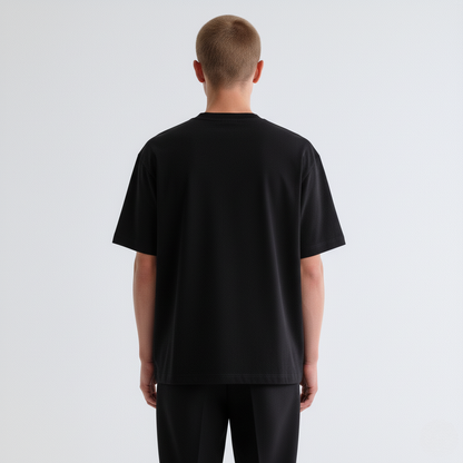 Premium Boxy Tee - black