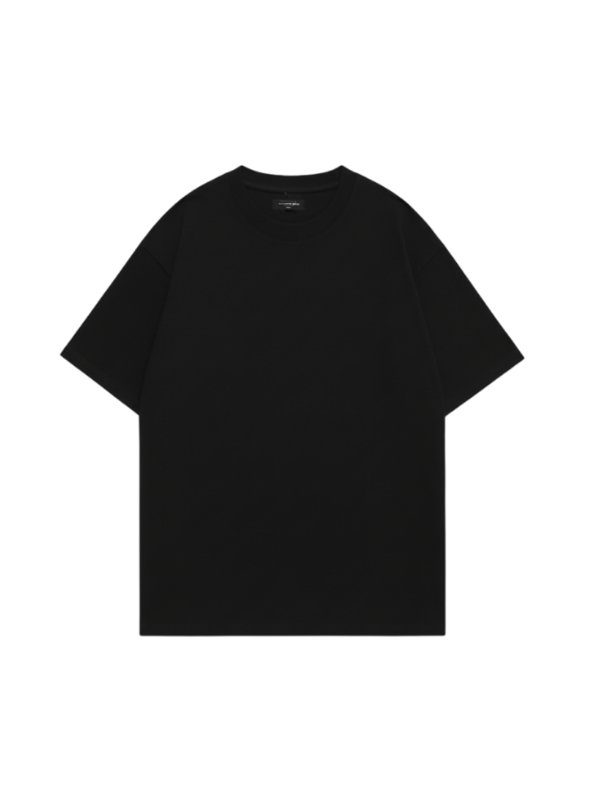 Premium Boxy Tee - black