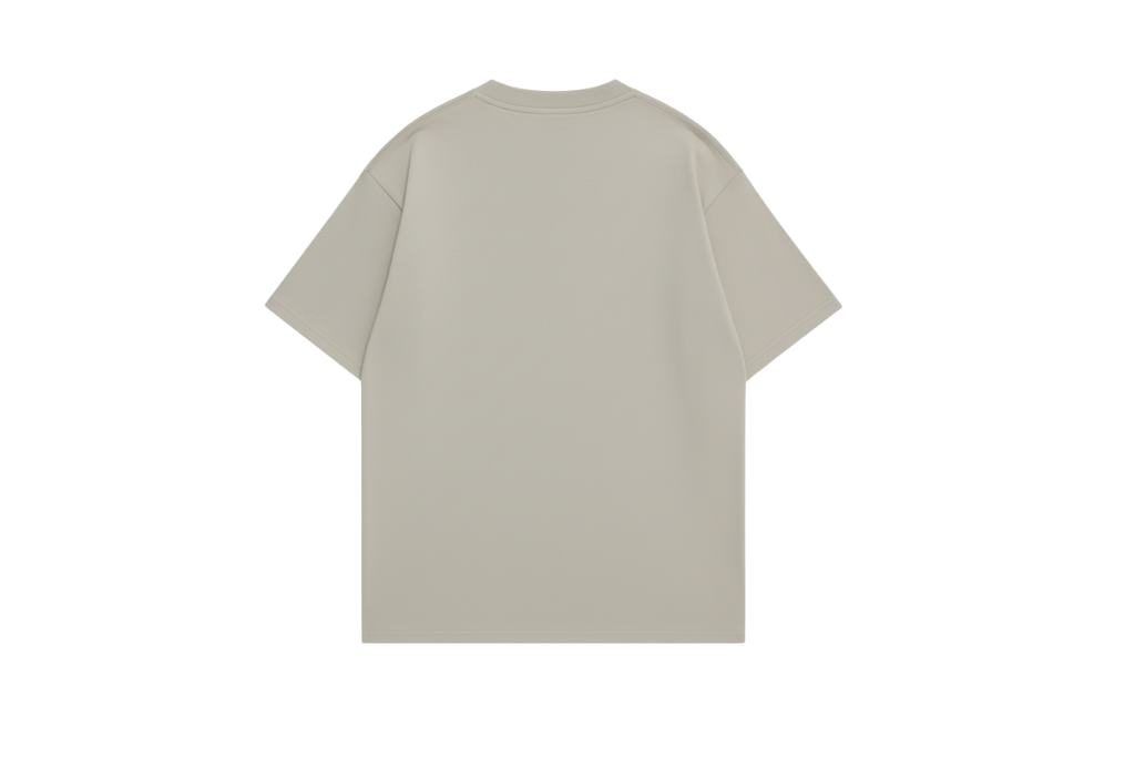 Premium Boxy Tee - Seagull grey