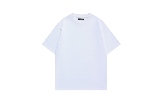 Premium Boxy Tee - white