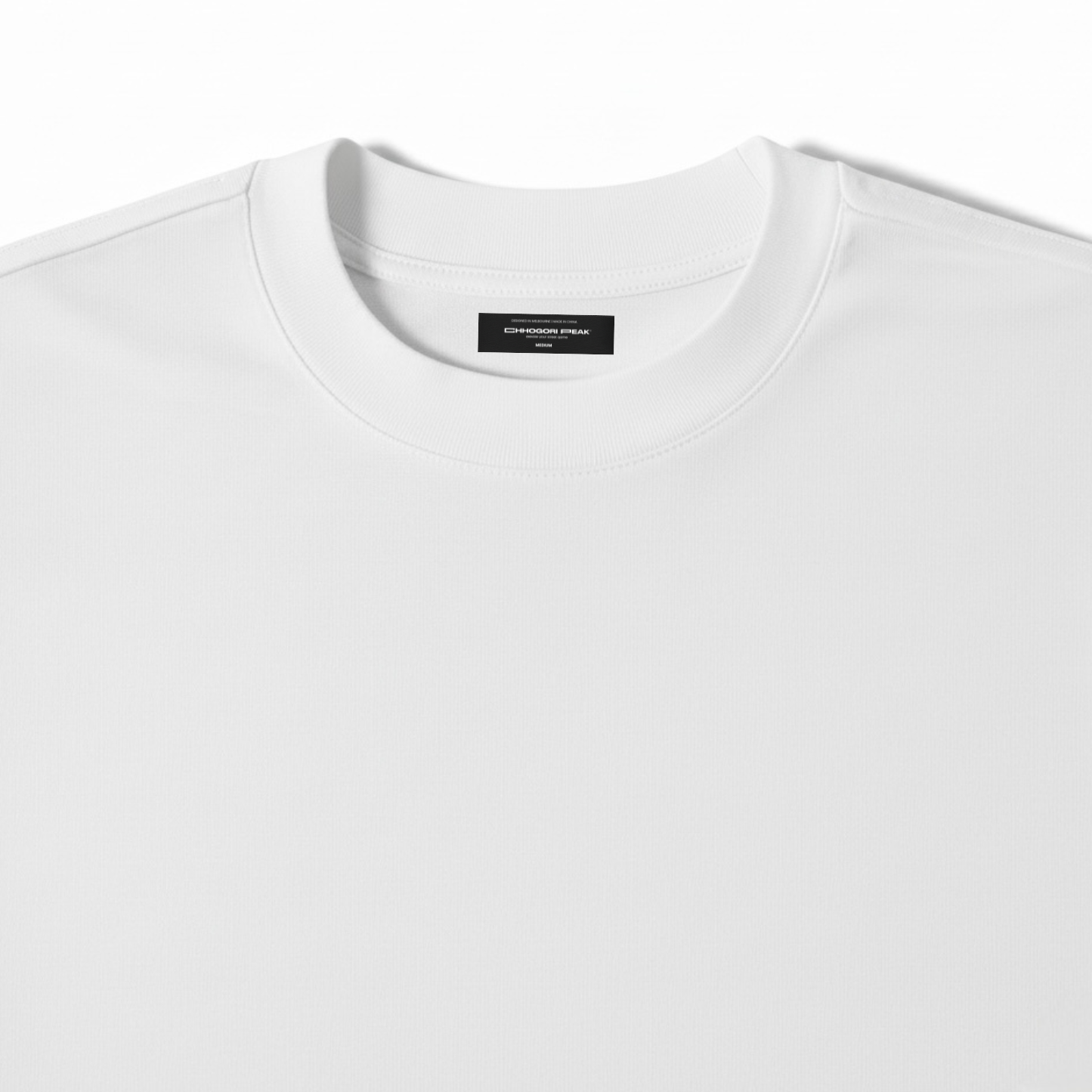 Box-Cut Tee - white