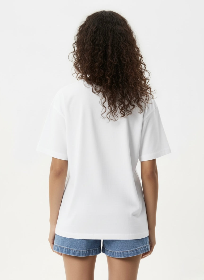 Box-Cut Tee - white
